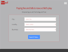 Tablet Screenshot of feepal.in